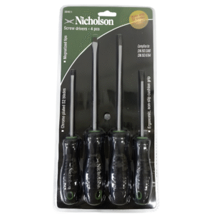 Nicholson 4pc. Screwdriver Set Model: SS4011
