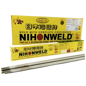 Nihonweld NSS-308 Stainless Steel Welding Rod Electrode 1.6mm or 1/16  (1kg.)