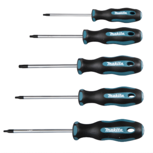 Makita Torx Screwdriver T10, T15, T20, T25 & T30 X 100mm Long