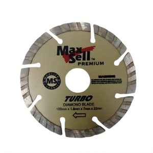 Maxsell Premium Turbo Diamond Cutting Disc 4" Model: DBP-4