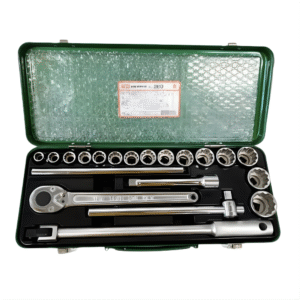 Tone 20pc. 1/2" 12pts. Dr. Socket Wrench set 7/16- 1-1/4" No. 260