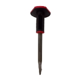 Drexel Pointed Cold Chisel with Rubber Hand Guard 16 and 19mm x 300mm 2