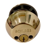Schlage Double Cylinder Deadbolt Polished Brass or Satin Chrome Model B362N 605 or B362N 626 Made in Canada 2