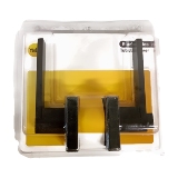 Yale Lever Type Doorknob for PrivacyBathroom No Keys Black Round Square Type 2