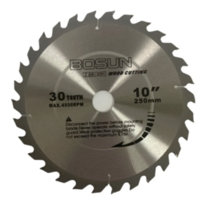 Bosun T.C.T. Circular Saw Blade 10 Inches 30, 40, 60, 80 & 120 Teeth for Wood