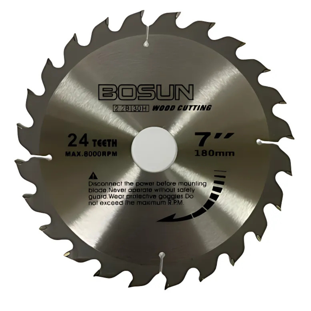 Bosun T.C.T. Circular Saw Blade 7 Inches 24 & 30 Teeth for Wood