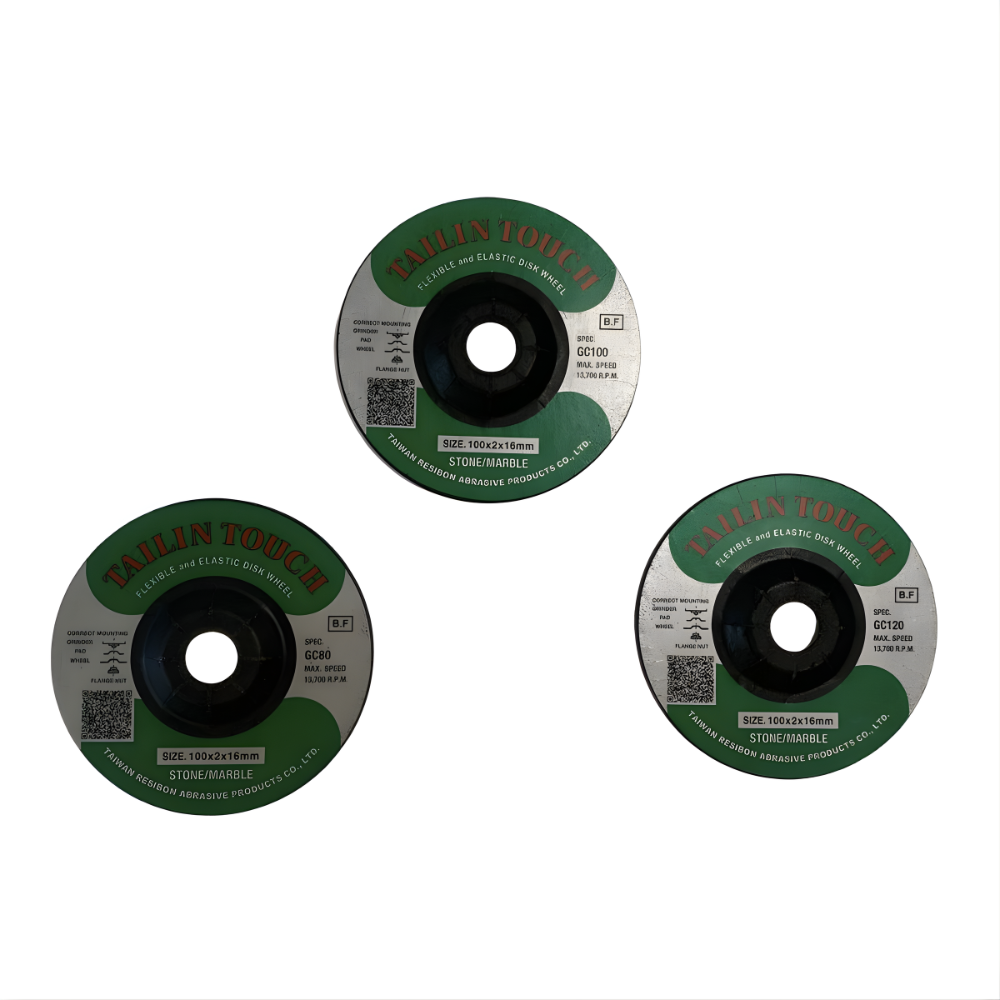 Tailin Touch Flexible Disc 4" x2mm x 5/8" for stone & Marble (GC80, GC100 & GC120) 1pc.