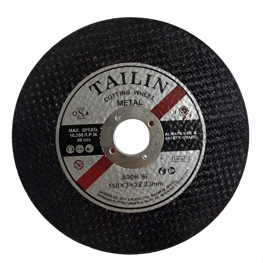 Tailin Cutting Disc 6" (150 mm x 3mm x 22.23mm) A30R-BF (1pc & 50pcs/Box)