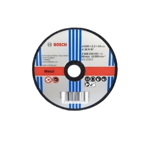 Bosch Cutting Disc 4"	2608600091