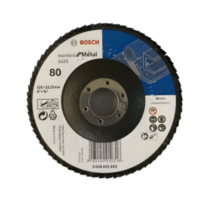 Bosch Flap Wheel Grit 80 (11pcs) Model: 2608619335