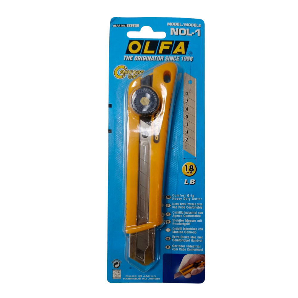 Olfa 18mm Utility Cutter Model: NOL-1