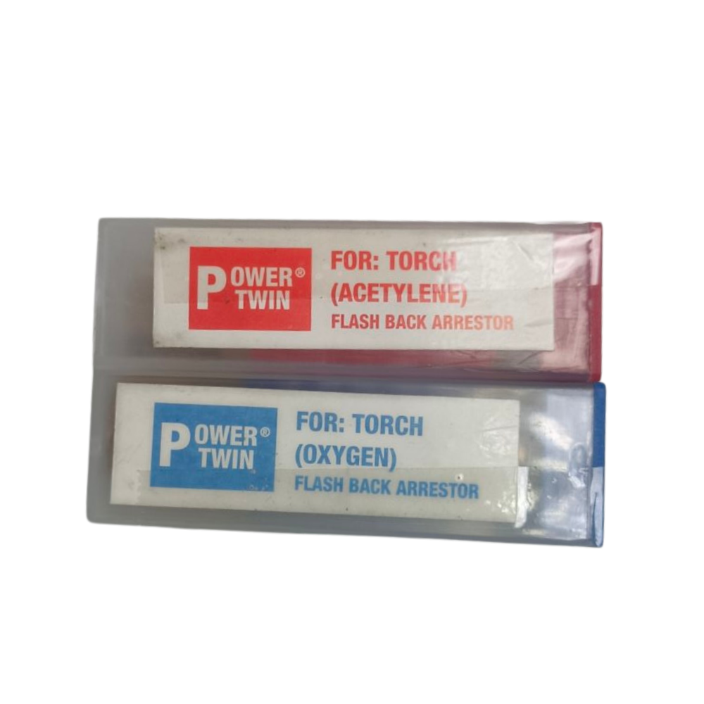 Power Twin Flash Back Arrestor (Regulator & Torch)