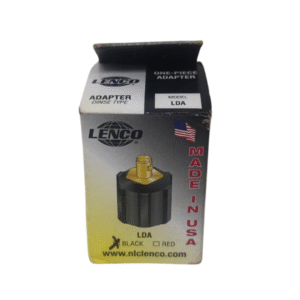 Lenco Dinse Type Adapter Black LDA-05330 Made in USA