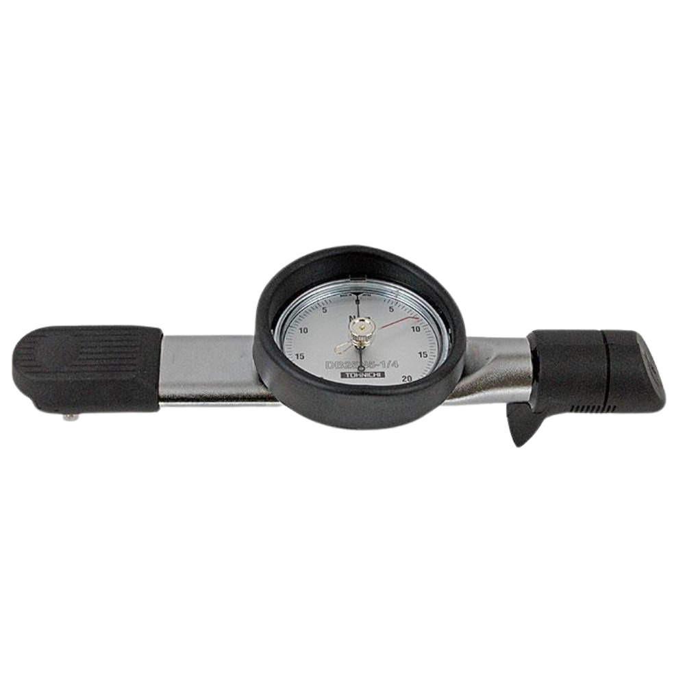Tohnichi 1/4" Drive Dial Indicating Torque Wrench Model: DB25N5-1/4-S Made in Japan
