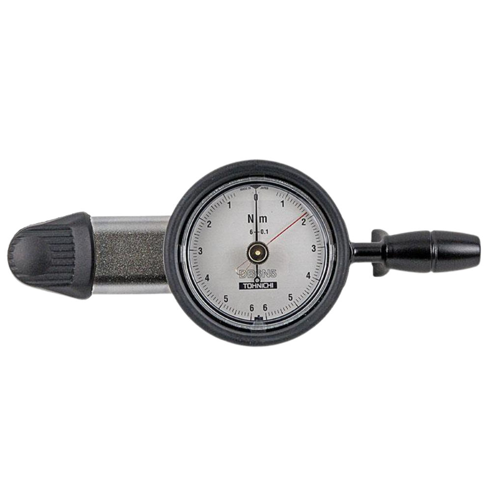 Tohnichi 1/4" Dial Indicating Torque Wrench Model: DB6N5-S Made in Japan