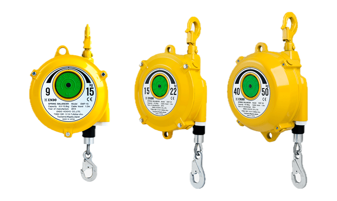 Endo EWF Series Spring Balancer with Safety Device Made in Japan