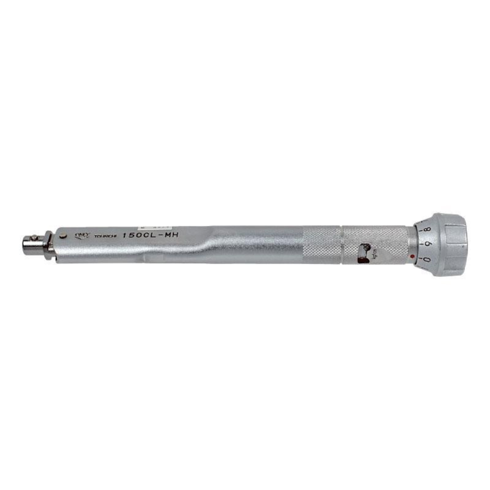 Tohnichi 150CL-MH Torque Wrench Interchangeable Head Type Adjustable Torque Wrench with Metal Handle Made in Japan