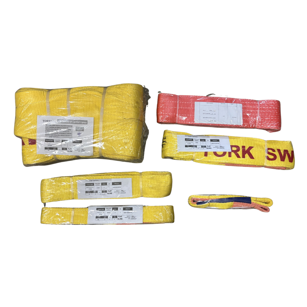 York Polyester Flat Web Sling 8 Tons