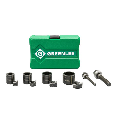 Greenlee 1/2" to 1-1/4" Conduit Size Manual Slug-Buster Knockout Punch Kit 7235BB Made in USA