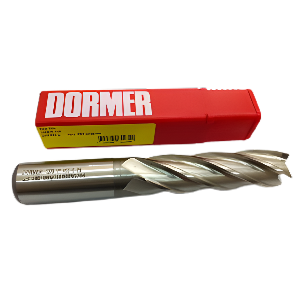 Dormer H.S.S. Cobalt Weldon Shank End Mill 4/5 Flute Long Series (Metric & Inches Sizes)