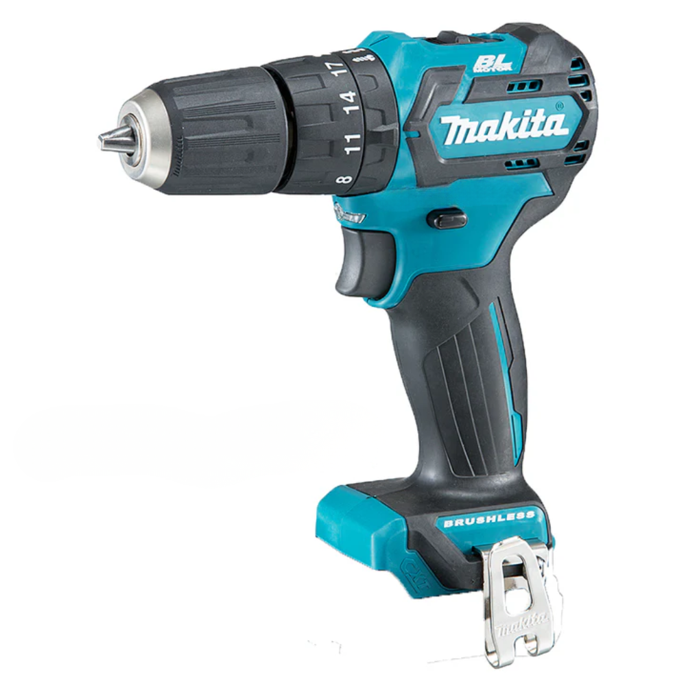 Makita HP332DZ Cordless Brushless Hammer Driver Drill 12Vmax CXT Li-Ion 10mm (3/8″) (Battery and Charger are Sold separately)