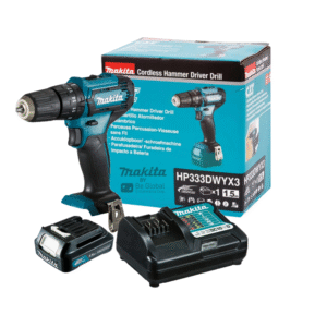 Makita HP333DWYX3 Cordless Hammer Driver Drill 12Vmax CXT Li-Ion