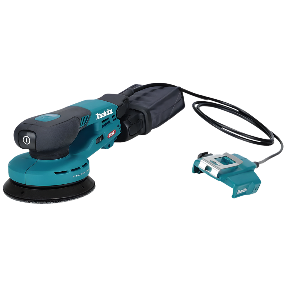Makita BO003CGZ Battery Powered Variable Speed Random Orbit Sander 125mm (5") with Built-in Dust Extraction System 40V max XGT BL AWS
