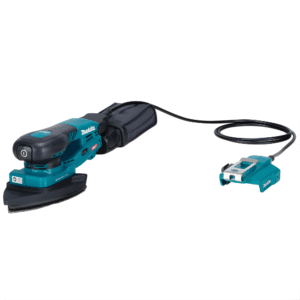 Makita BO006CGZ Battery Powered Variable Speed Orbital Sander 100 x 150mm (3-15/16" X 5-7/8")  with Built-In Dust Extraction 40V max XGT BL AWS (Bare Tool Only)