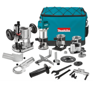 Makita 1/4" (6.35mm) Router Trimmer Kit RT0702CX3