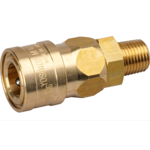 NKC NL Series Quick Connect Male Thread Brass Coupler Socket Model SM Made in Japan
