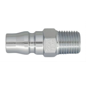 NKC NL Series Quick Connect Male Thread Stainless Steel Coupler Plug Model PM Made in Japan