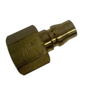 NKC NL Series Quick Connect Female Thread Brass Coupler Plug Model PF Made in Japan