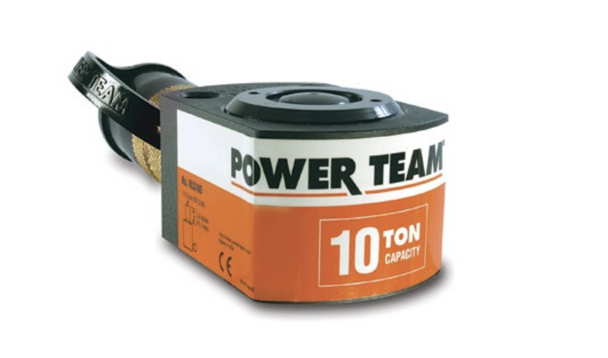 Power Team RLS Series Low Profile, Single Acting, Spring Return Hydraulic Cylinder Made in U.S.A.