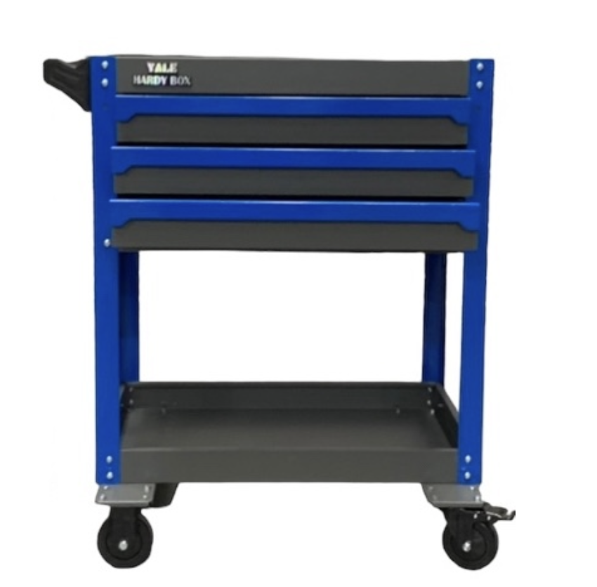 Yale Hardybox Two Layer Tool Cart with Three Drawers