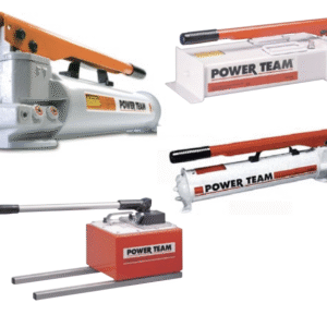 Power Team P Series Two-Speed, Single and Double-Acting Hydraulic Hand Pump Made in U.S.A.