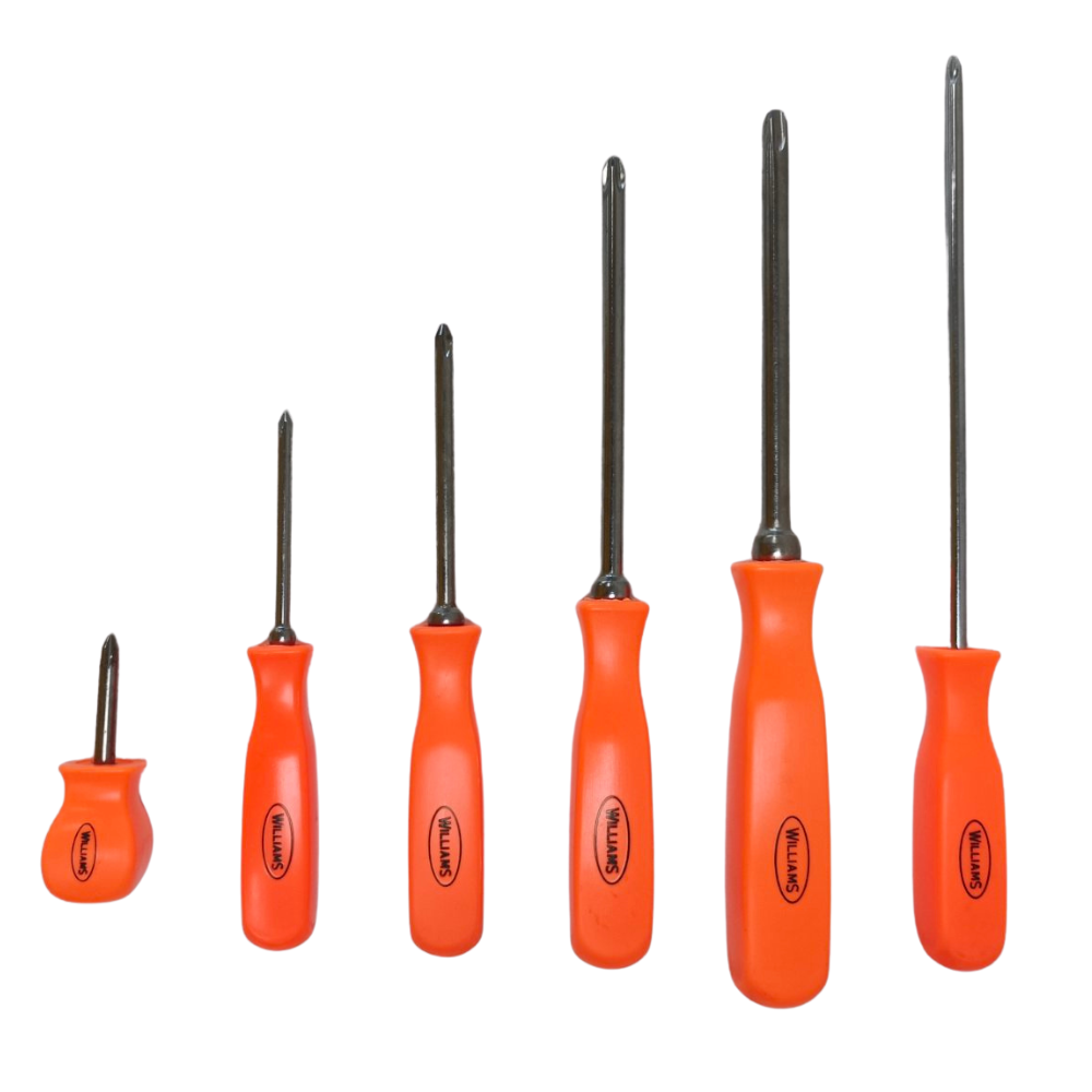 Williams 6pcs. Philip Screwdriver Set 100P-6P