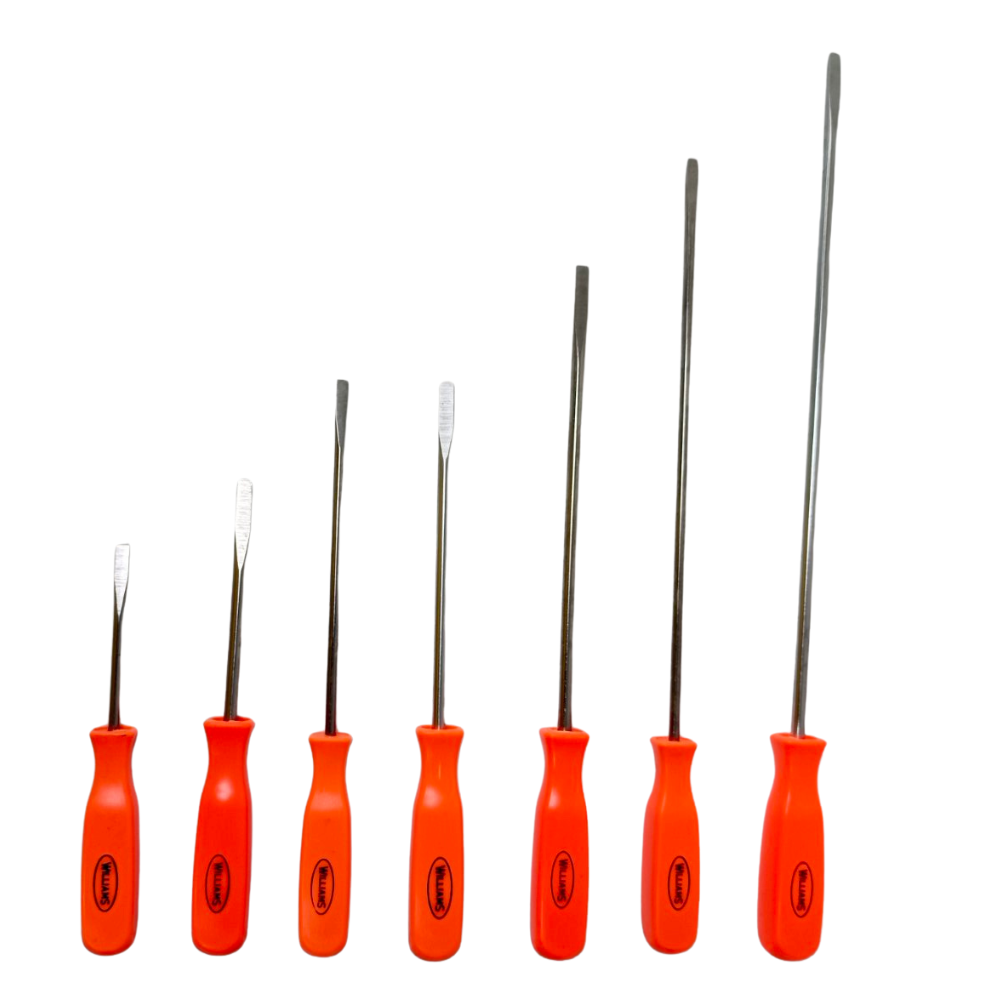 Williams Electrician Tips Flat Screwdriver Set 100P-7E