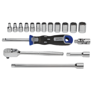 Williams 17pcs 1/4" Dr. 6pts. Socket Tools Set MSM-17HF