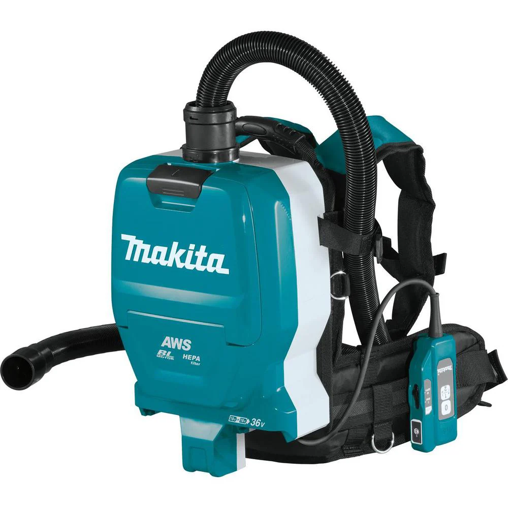 Makita DVC265ZX 36V Cordless Brushless Backpack Vacuum Cleaner (LXT-Series)