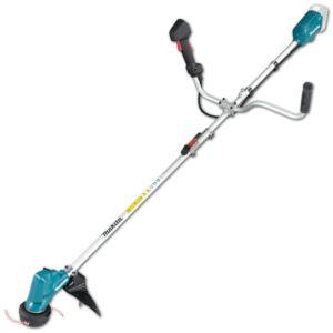 Makita DUR191UZX3 Cordless Brushless 3-Speed Grass Trimmer, Split Shaft, Bike Handle 300mm (11-3/4″) 18V