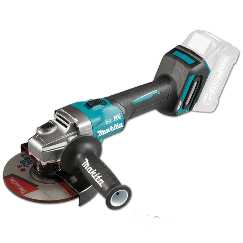 Makita GA035GZ Cordless Brushless Angle Grinder, Slide Switch Lock-On 150mm (6″) 40Vmax XGT™ Li-ion