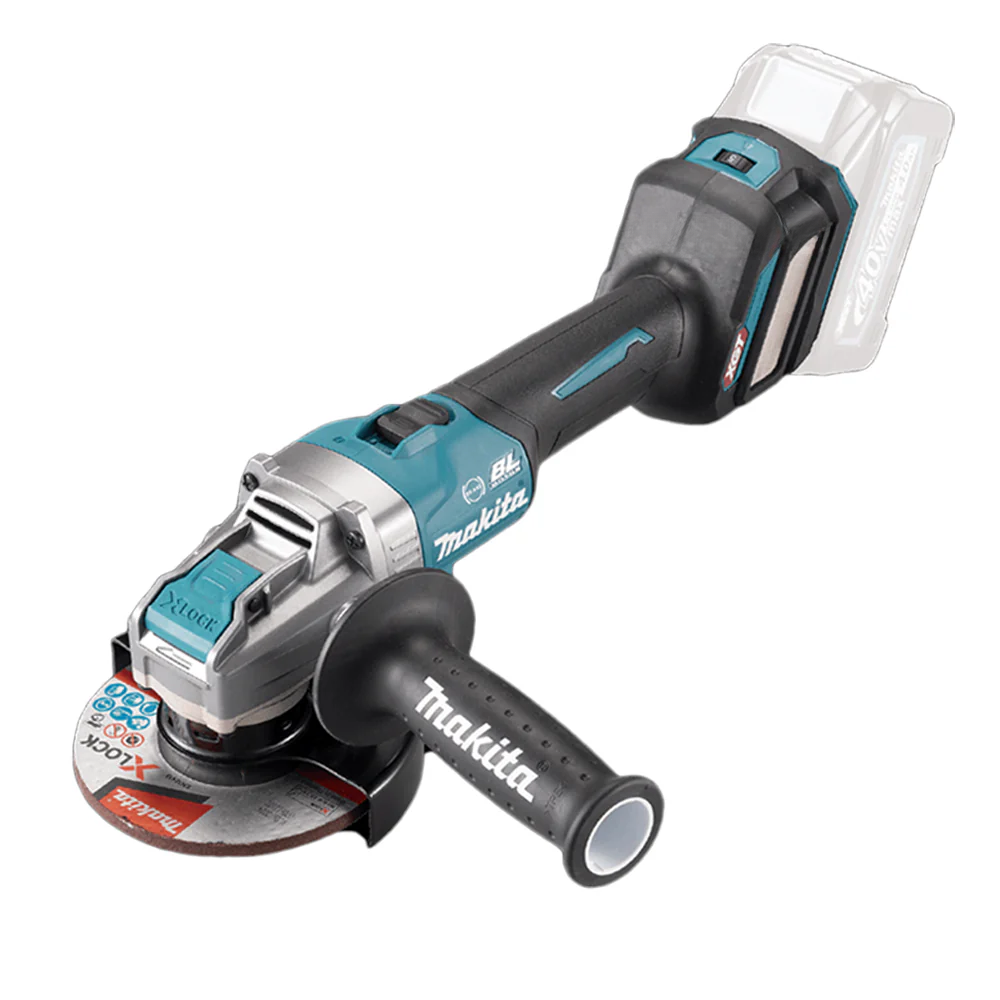 Makita GA041GZ Brushless Cordless X-LOCK 125mm (5″) Angle Grinder 40Vmax XGT™ Li-ion