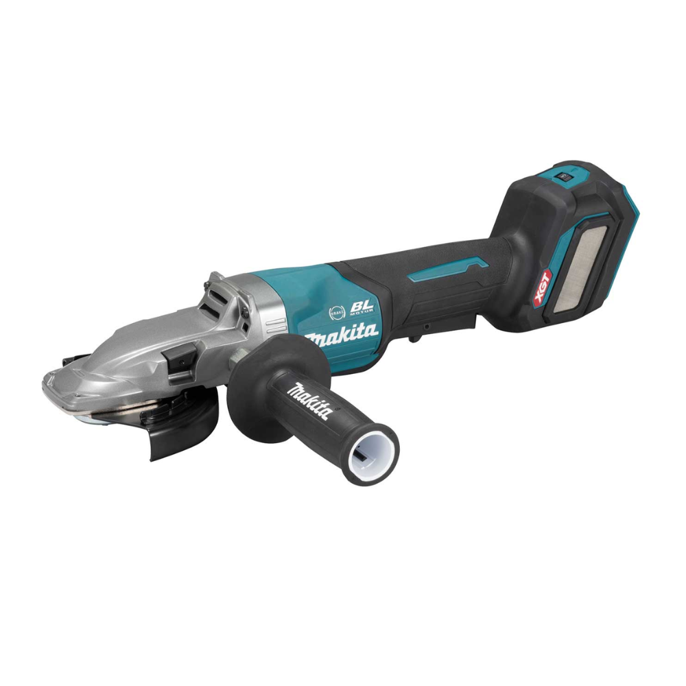 Makita GA056GZ 40Vmax XGT Brushless 125mm (5") Flat Head Paddle Switch Angle Grinder