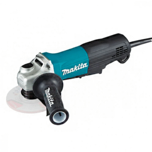 Makita GA4051R Angle Grinder 100mm (4″) with Paddle Switch (1,300W), Undetachable Wheel Cover