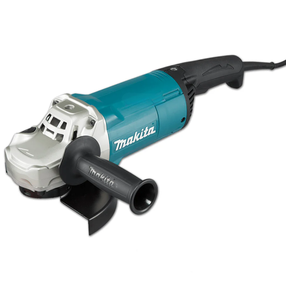 Makita GA7060R Angle Grinder with Large Trigger Switch 180 mm (7″) 2,200W (Anti-Restart function, Soft-Start)