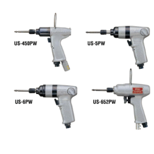 Uryu US Series Pistol Type Pneumatic Impact Screwdriver Made in Japan