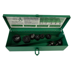 Greenlee Slug-Buster® Manual Knockout Set 15.2mm to 30.5mm 7212EBB Made in USA