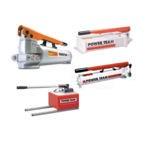 Power Team P Series Two-Speed, Single and Double-Acting Hydraulic Hand Pump Made in U.S.A.
