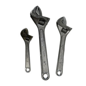AOK 3-Piece Adjustable Wrench Set Made in Taiwan