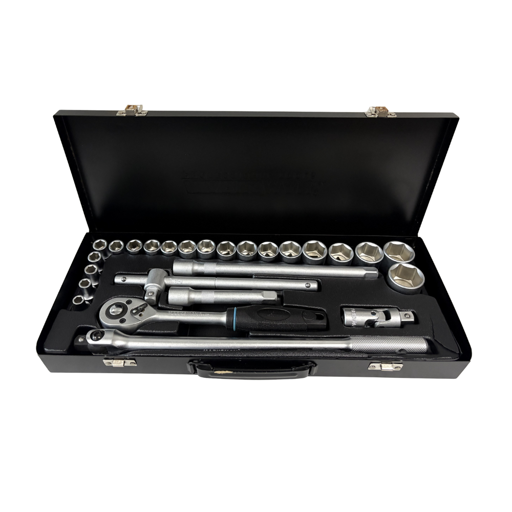 Marksman 1/2 Dr. Hand Socket Wrench Set 8 to 32mm